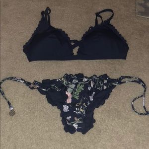 H&M Floral Bikini Set
